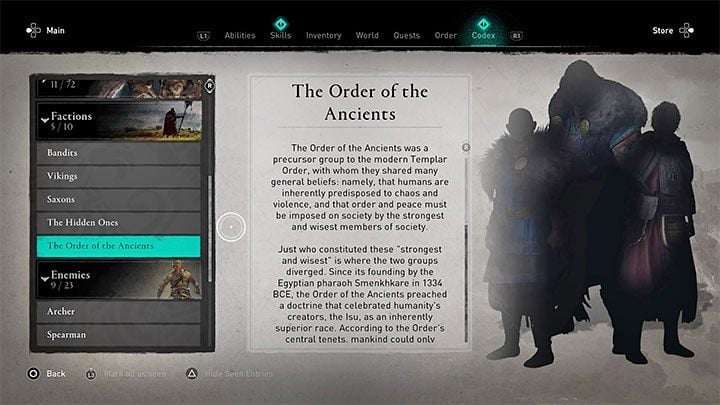Assassins Creed Valhalla Order Of The Ancients Basics Gamepressure Com