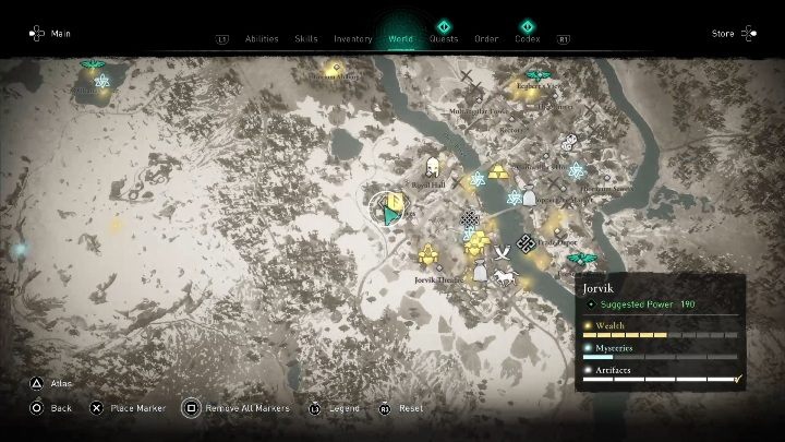 The Rage of Helheim ability is at the southwestern end of the town - Assassins Creed Valhalla: Abilities - Jorvik secrets, locations - Jorvik - Assassins Creed Valhalla Guide and Walkthrough