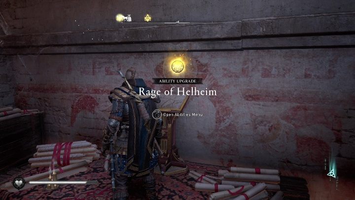 The next steps are simple – run into the temple, shoot down the ladder, climb it, and then collect your prize - Assassins Creed Valhalla: Abilities - Jorvik secrets, locations - Jorvik - Assassins Creed Valhalla Guide and Walkthrough