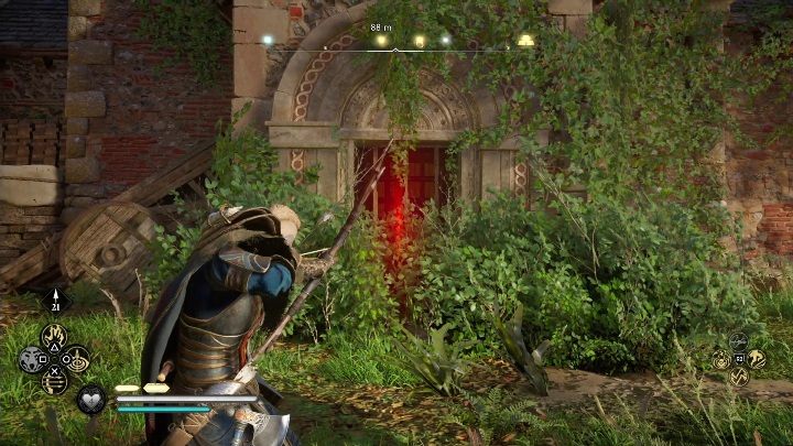 To get to it you have to enter the building - Assassins Creed Valhalla: Abilities - Essexe secrets, locations - Essexe - Assassins Creed Valhalla Guide and Walkthrough