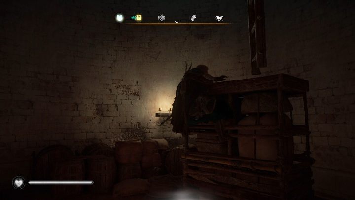 Once you're inside, go towards the door on the left - Assassins Creed Valhalla: Abilities - Essexe secrets, locations - Essexe - Assassins Creed Valhalla Guide and Walkthrough