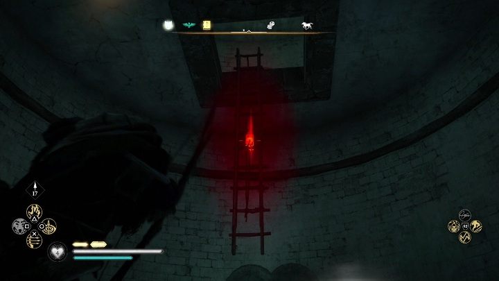 The other ladder must be lowered manually by hitting the correct point - Assassins Creed Valhalla: Abilities - Essexe secrets, locations - Essexe - Assassins Creed Valhalla Guide and Walkthrough