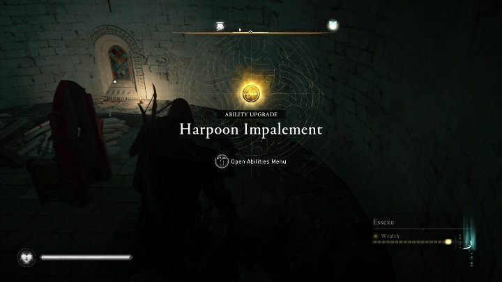 There you will find a book with the ability - Assassins Creed Valhalla: Abilities - Essexe secrets, locations - Essexe - Assassins Creed Valhalla Guide and Walkthrough