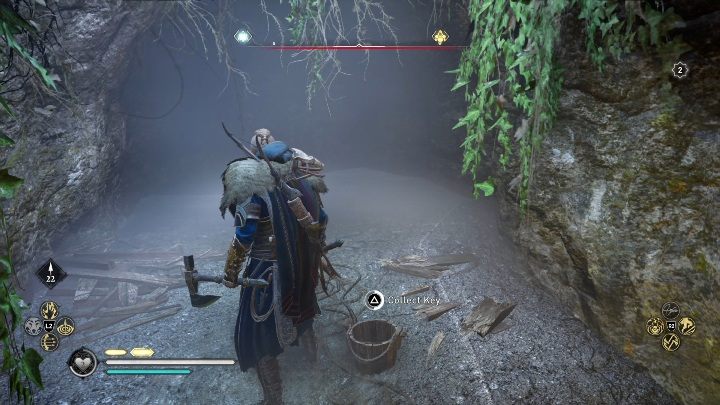 At the bottom of the well you will find a key in a bucket - Assassins Creed Valhalla: Gear - Essexe secrets, locations - Essexe - Assassins Creed Valhalla Guide and Walkthrough