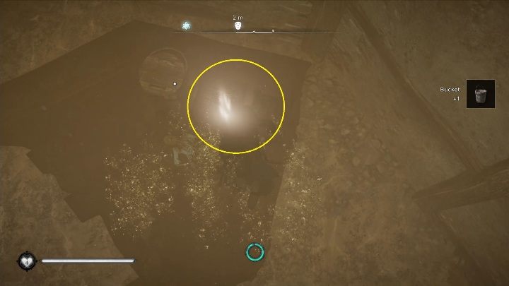 All you have to do is dive and spot it among the vases - Assassins Creed Valhalla: Roman Artifact - Sciropescire secrets, locations - Sciropescire - Assassins Creed Valhalla Guide and Walkthrough
