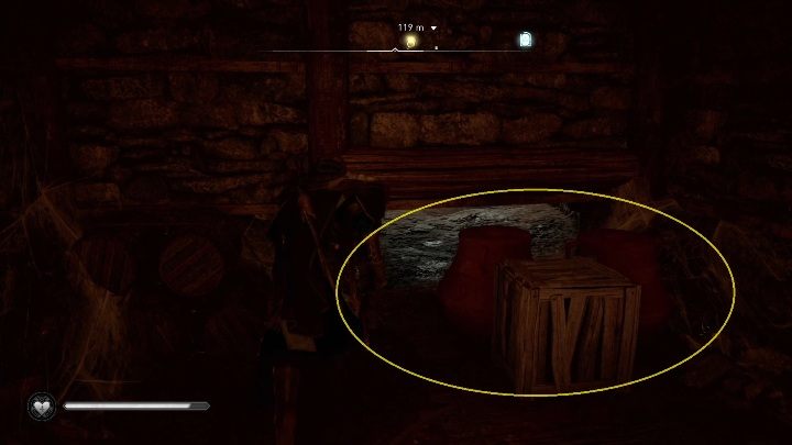 When you go to this area, you will notice a small house with a basement - Assassins Creed Valhalla: Treasure of Britain - Cent secrets, locations - Cent - Assassins Creed Valhalla Guide and Walkthrough