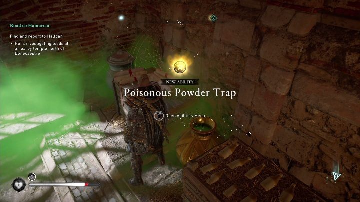 Usage: shoot poisonous arrows that create poisonous clouds - Assassins Creed Valhalla: Books of Knowledge - ranged combat - Secrets and collectibles - Assassins Creed Valhalla Guide and Walkthrough