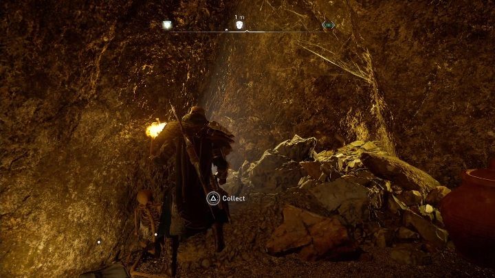 To get to it you have to enter a cave - Assassins Creed Valhalla: Roman Artifact - Lincolnscire secrets, locations - Lincolnscire - Assassins Creed Valhalla Guide and Walkthrough