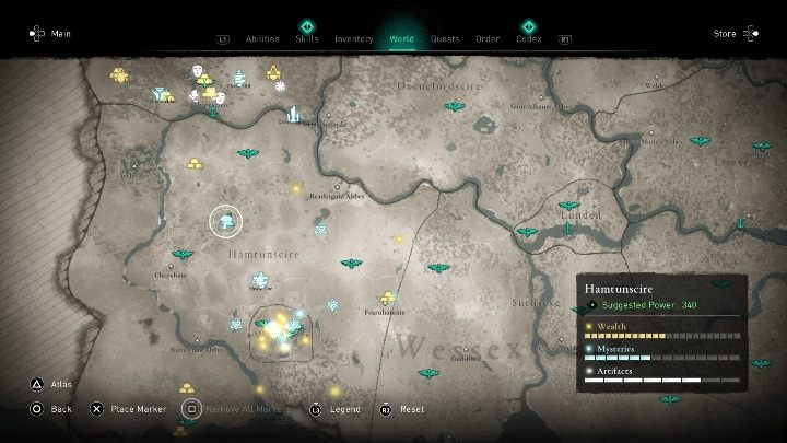 1 - Assassins Creed Valhalla: Fly Agaric - Hamtunscire secrets, locations - Hamtunscire - Assassins Creed Valhalla Guide and Walkthrough
