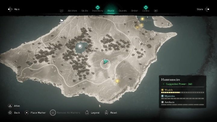 2 - Assassins Creed Valhalla: Treasure map - Wincestre secrets, locations - Wincestre - Assassins Creed Valhalla Guide and Walkthrough