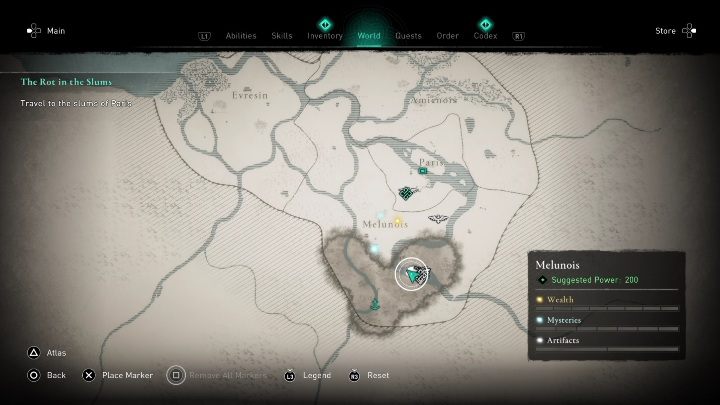 1 - AC Valhalla Siege of Paris: Flying Paper, Melunois - secrets - Melunois - Assassins Creed Valhalla Guide and Walkthrough