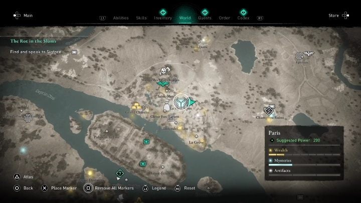 You will find the Offering Altar in the northern part of the region, east of the sync point - AC Valhalla Siege of Paris: Offering Altar, Paris - secrets, locations - Paris - Assassins Creed Valhalla Guide and Walkthrough