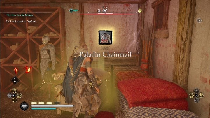 Once you acquire the key, bring it to the chest - AC Valhalla Siege of Paris: Gear, Paris - secrets, locations - Paris - Assassins Creed Valhalla Guide and Walkthrough