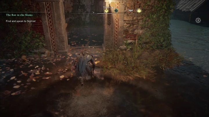 If you want to open the chest, you have to dive into the sunken temple - this is where you will find one of the pages you will be chasing - AC Valhalla Siege of Paris: Gear, Paris - secrets, locations - Paris - Assassins Creed Valhalla Guide and Walkthrough