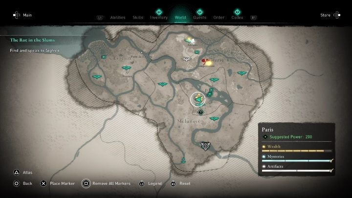 9 - AC Valhalla Siege of Paris: Gear, Paris - secrets, locations - Paris - Assassins Creed Valhalla Guide and Walkthrough