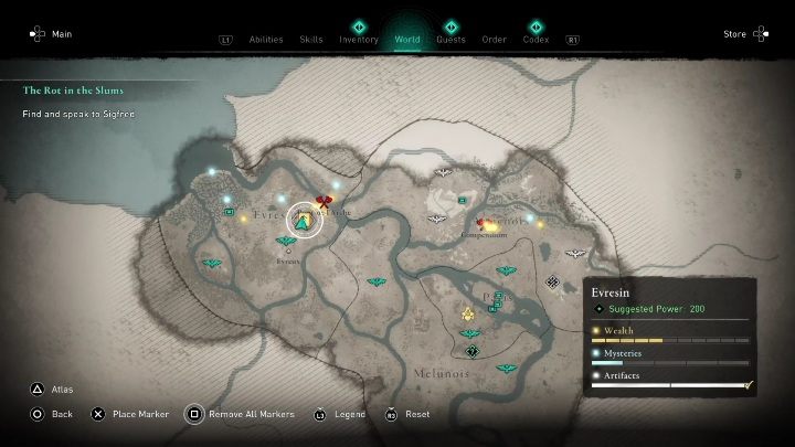 The Plague of Rats skill can be found in Gisacum Ruins - AC Valhalla Siege of Paris: Books of Knowledge (Abilities), Evresin - secrets - Evresin - Assassins Creed Valhalla Guide and Walkthrough