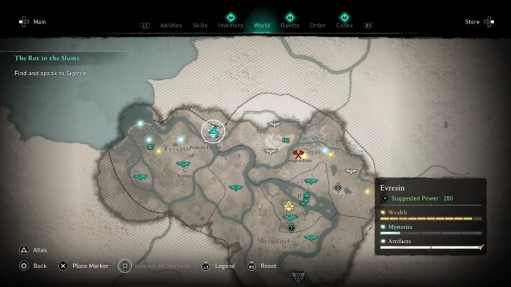 1 - AC Valhalla Siege of Paris: Cairn, Evresin - secrets, locations - Evresin - Assassins Creed Valhalla Guide and Walkthrough