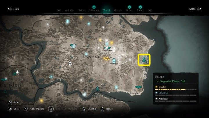 In the place shown on the picture above, you will meet a woman who is called "old maid" by her children - Assassins Creed Valhalla: Take Me a Husband - Essexe - Assassins Creed Valhalla Guide and Walkthrough