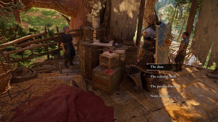 After a while, a boy will invite you inside, where children are trading various treasures - Assassins Creed Valhalla: Tiny Black Market - Southsexe - Assassins Creed Valhalla Guide and Walkthrough
