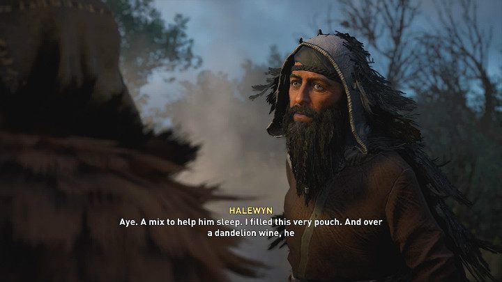 Once you have collected all the tips you can go back to the druid and answer all his questions - Assassins Creed Valhalla: Clues and Riddles - Glowecestrescire - Assassins Creed Valhalla Guide and Walkthrough