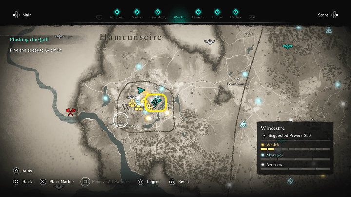 1 - Assassins Creed Valhalla: Plucking the Quill - Wincestre - Assassins Creed Valhalla Guide and Walkthrough