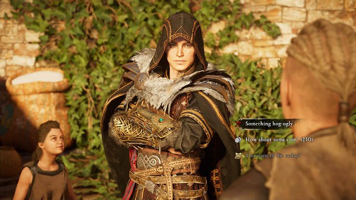 Two bandits will get involved in the conversation - Assassins Creed Valhalla: Plucking the Quill - Wincestre - Assassins Creed Valhalla Guide and Walkthrough
