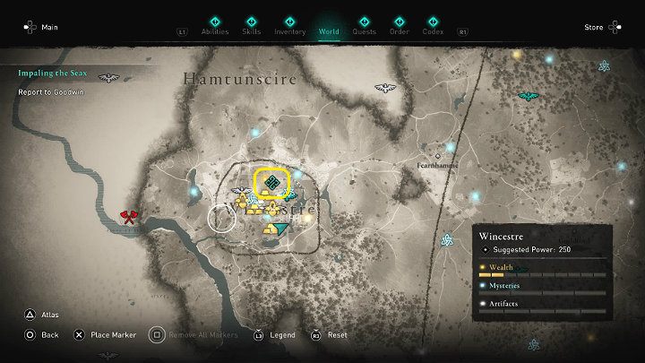 1 - Assassins Creed Valhalla: Impaling the Seax - Wincestre - Assassins Creed Valhalla Guide and Walkthrough