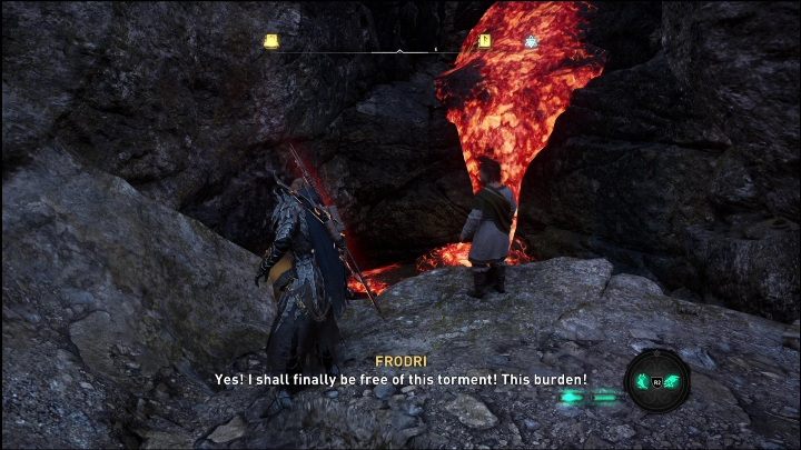 After defeating the bear, talk to the man - AC Valhalla Dawn of Ragnarok: World Events (Gullnamar) - list of all - Gullnamar - Assassins Creed Valhalla Guide and Walkthrough