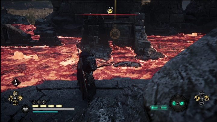 This weapon crate is located behind a stone that needs to be moved - AC Valhalla Dawn of Ragnarok: Gear (Gullnamar) - list of all - Gullnamar - Assassins Creed Valhalla Guide and Walkthrough