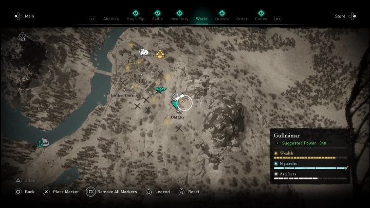 Location: Uldar, Old City district - AC Valhalla Dawn of Ragnarok: Heroic Saga (Gullnamar) - list of all - Gullnamar - Assassins Creed Valhalla Guide and Walkthrough