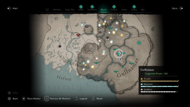 8 - AC Valhalla Dawn of Ragnarok: Cosmetic Scheme (Gullnamar) - list of all - Gullnamar - Assassins Creed Valhalla Guide and Walkthrough