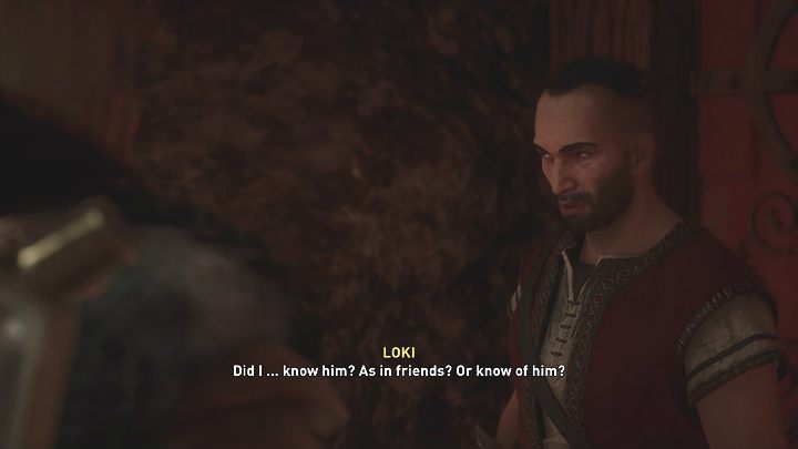 After the fight, talk to Loki - Assassins Creed Valhalla: The Big Finish - Asgard - Assassins Creed Valhalla Guide and Walkthrough