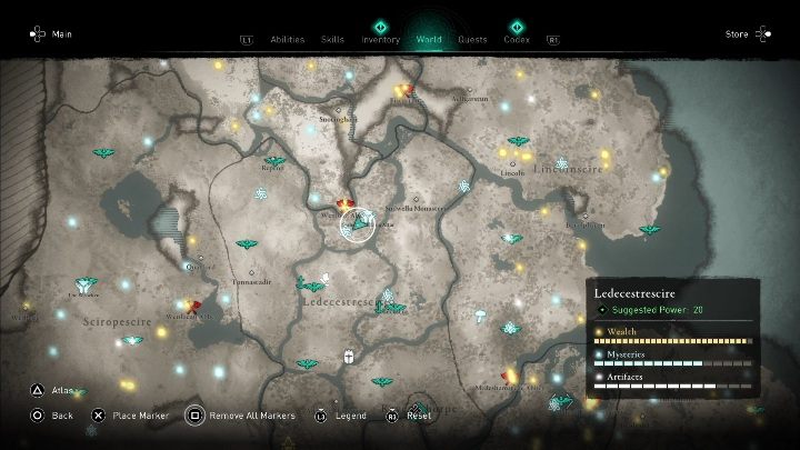 The offering altar can be found in the northern part of the map, near the border with another region - Assassins Creed Valhalla: Offering Altar - Ledecestrescire secrets, locations - Ledecestrescire - Assassins Creed Valhalla Guide and Walkthrough