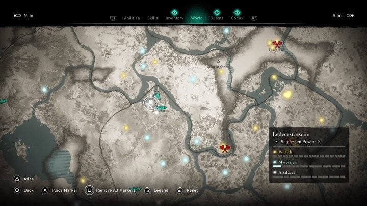 Assassins Creed Valhalla Flying Paper Ledecestresscire Secrets Locations 8623