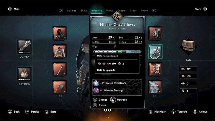 Eivor's gear does not affect their power, i - AC Valhalla: Development, skill trees - Basics - Assassins Creed Valhalla Guide and Walkthrough