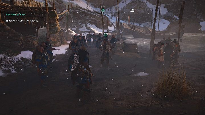 Go to the port to talk to Sigurd - Assassins Creed Valhalla: The Seas of Fate - Rygjafylke - Assassins Creed Valhalla Guide and Walkthrough