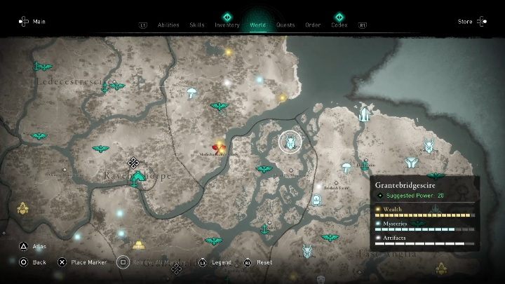 1 - Assassins Creed Valhalla: Daughter of Lerion - Grantebridgescire secrets - Grantebridgescire - Assassins Creed Valhalla Guide and Walkthrough