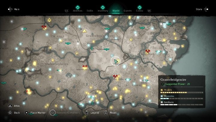 You will find the Incendiary Powder Trap right next to Walden - Assassins Creed Valhalla: Abilities - Grantebridgescire secrets, locations - Grantebridgescire - Assassins Creed Valhalla Guide and Walkthrough