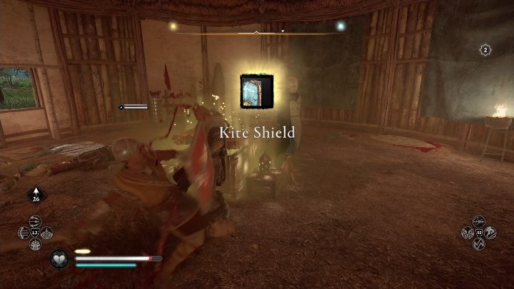 The chest is in an open building, which entrance can be blocked by opponents - Assassins Creed Valhalla: Gear - Grantebridgescire secrets, locations - Grantebridgescire - Assassins Creed Valhalla Guide and Walkthrough