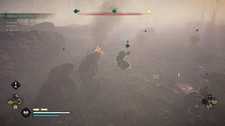 If you release the man during a fight, he will help you finish off the enemy soldiers - Assassins Creed Valhalla: Orphans of the Fens - Grantebridgescire - Assassins Creed Valhalla Guide and Walkthrough