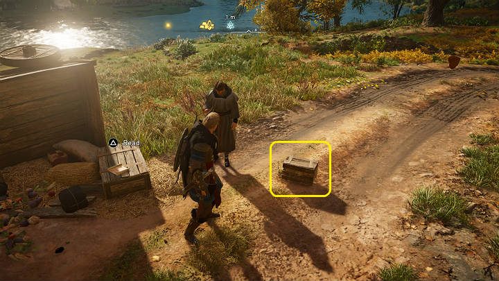The apples were to be delivered to a nearby farm - Assassins Creed Valhalla: The Cult of Saint Guthlac - Grantebridgescire - Assassins Creed Valhalla Guide and Walkthrough