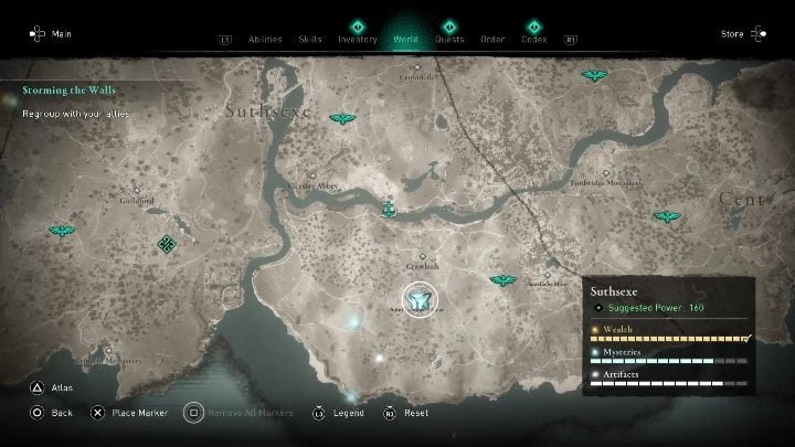 Assassins Creed Valhalla: Offering Altar - Suthsexe secrets, locations ...