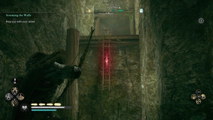 You will arrive at a sequence that may cause problems due to your character's movements - Assassins Creed Valhalla: Treasure of Britain - Suthsexe secrets, locations - Suthsexe - Assassins Creed Valhalla Guide and Walkthrough