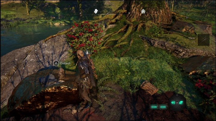 This scheme lies on a small rock, right next to a large tree - AC Valhalla Dawn of Ragnarok: Cosmetic Schemes (Svaladal) - list of all - Svaladal - Assassins Creed Valhalla Guide and Walkthrough