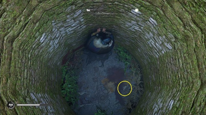 You have to destroy the boards that block the entrance to the well and then slowly drop down using its walls - Assassins Creed Valhalla: Treasure Hoard Map - Oxenefordscire secrets, locations - Oxenefordscire - Assassins Creed Valhalla Guide and Walkthrough