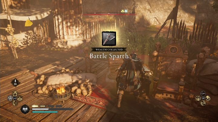 This chest is in the open area, all you have to do is run there and take the loot - Assassins Creed Valhalla: Gear - Lincolnscire secrets, locations - Lincolnscire - Assassins Creed Valhalla Guide and Walkthrough