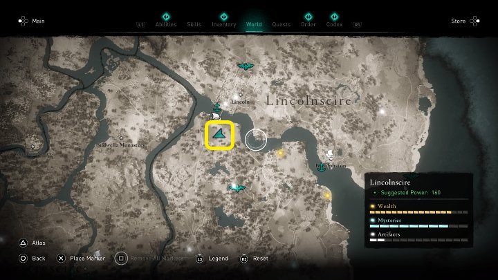 The Stone Slab should be delivered to the owner of a farm, southeast of the south bridge in Lincolnscire - Assassins Creed Valhalla: Pending Deliveries - Ravensthorpe - Assassins Creed Valhalla Guide and Walkthrough