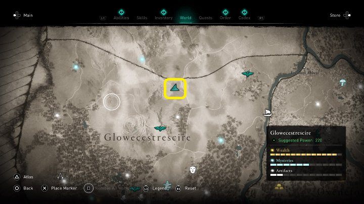 The Jar of Rosewater Mead needs to be delivered to the hermit's hut at the base of the mountain, north of Sabrina Spring in Glowecestre - Assassins Creed Valhalla: Pending Deliveries - Ravensthorpe - Assassins Creed Valhalla Guide and Walkthrough