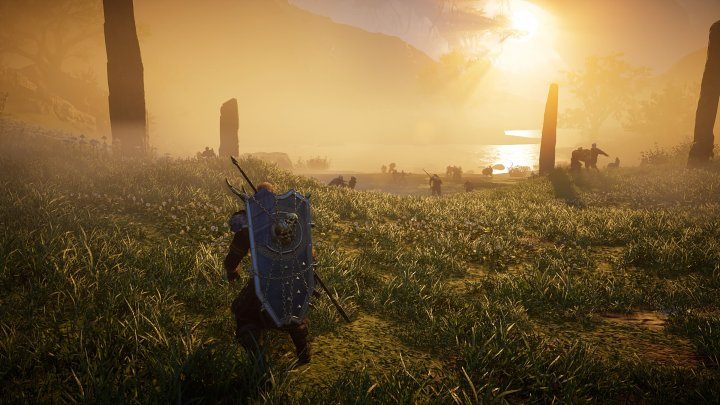 Once you hear the battle horn, go out through the giant gate and throw yourself into the battle together with all the other Vikings - Assassins Creed Valhalla: A Brothers Keeper - Hordafylke - Assassins Creed Valhalla Guide and Walkthrough