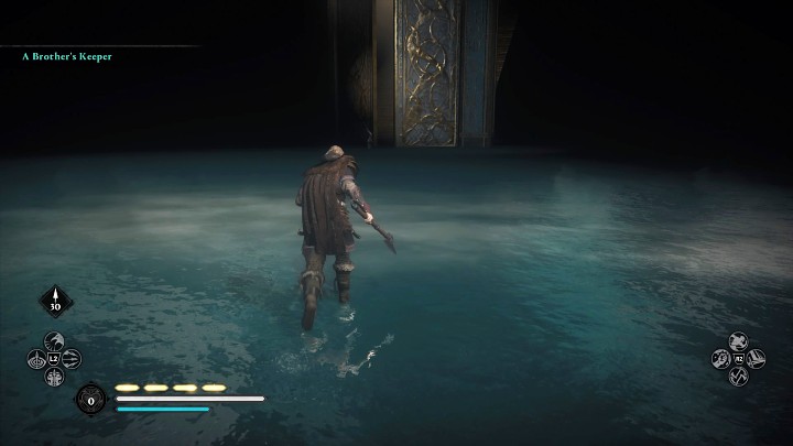 After a while, Sigurd will appear on the scene - pick yourself up and run towards him - Assassins Creed Valhalla: A Brothers Keeper - Hordafylke - Assassins Creed Valhalla Guide and Walkthrough